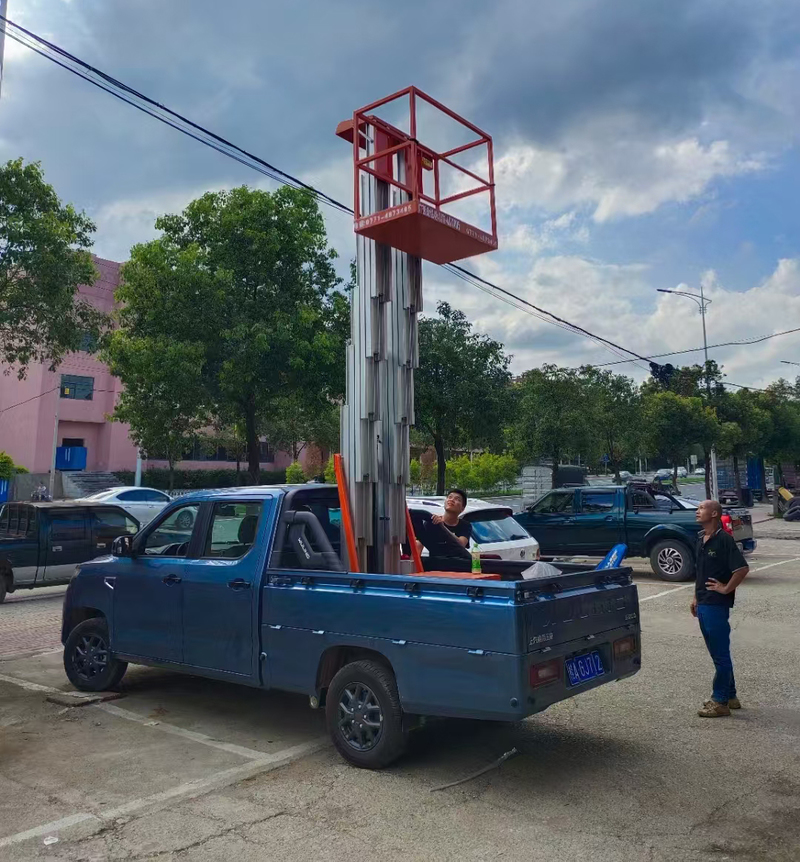 昆明车载铝合金式高空作业车